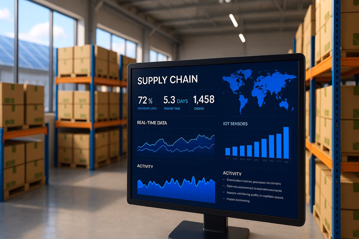 IoT in Supply Chains: Real-Time Data Integration