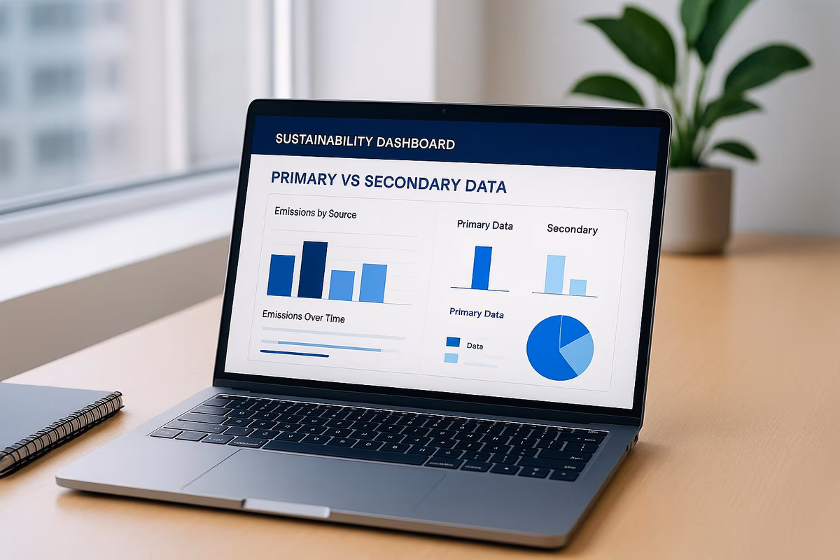 Primary vs Secondary Data in Scope 3 Emissions