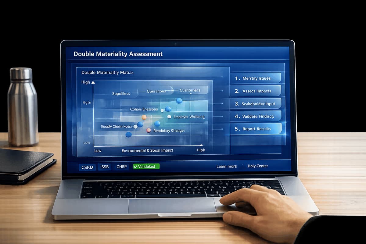 5 Steps to Start Double Materiality Assessments