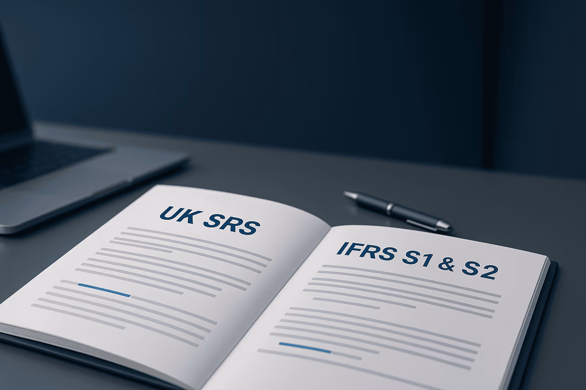 UK SRS vs IFRS S1 & S2: What accountants need to know